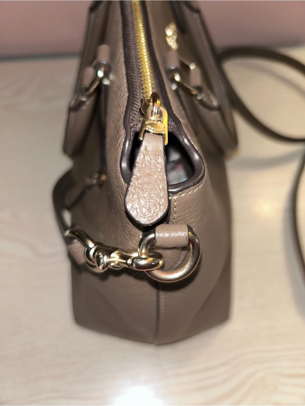 Pre-Owned Coach Georgia Satchel 2-Way Handbag